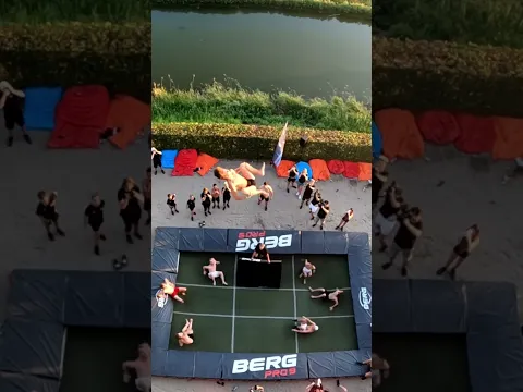 WORLD RECORD MOST FLIPS ON A TRAMPOLINE! 🤯 *9 Flips*