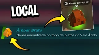 COMO ENCONTRAR ÂMBAR BRUTO NO LEGO FORTNITE (LOCAL ÂMBAR BRUTO FORTNITE LEGO)