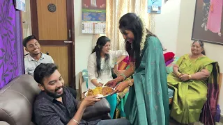 பெண் பார்க்கும் விழா 🔥🎉Mama with Babyma