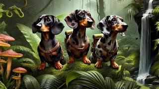 PERRITOS PERDIDOS EN EL BOSQUE!!
