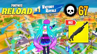 67 Elimination Solos "UNREAL RELOAD” Gameplay Wins (Fortnite Chapter 6 Keyboard and Mouse)