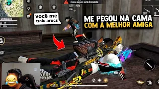 ELA ME PEGOU NA CAMA COM SUA MELHOR AMIGA😳😈