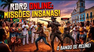 RED DEAD 2 ONLINE  - FAZENDO MISSÕES