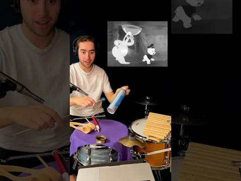 How Vintage Cartoon Sounds were Made! (no music)