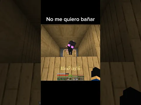 No me Quiero Bañar🥵 #minecraft #minecraftmemes