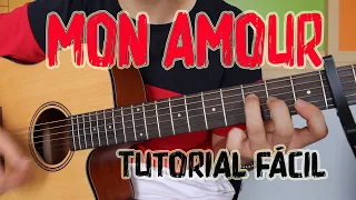 Cómo tocar "Mon Amour" Aitana ft. Zzoilo en Guitarra. TUTORIAL FÁCIL