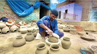 मिट्टी के मटके की कहानी जानिए ? Full Process Of A Clay Pot || #fullprocess