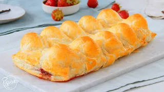 Genial truco con cartón de huevos para crear una espectacular tarta I Pastel de hojaldre y chocolate