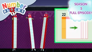 The Team Factor 🏃| Full Episode - S5 E13 | Learn to Count - Numberblocks