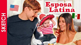 Cuando LATINA y GRINGO hacen familia 👨‍👩‍👦 | MY CHILD'S MOTHER IS LATINA 🔥 - Katia Nabil