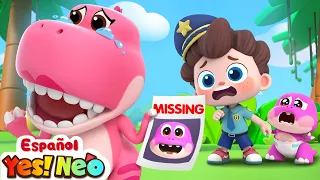 Diez Pequeños Dinosaurios Perdidos | Yes! Neo - Canciones y Caricaturas para Niños