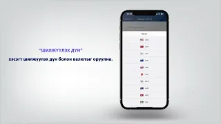 Гадаад шилжүүлэг хийх заавар
