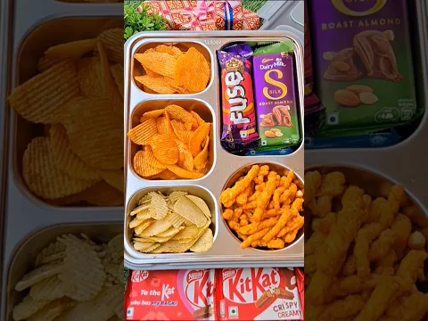 😱spicy🔥🌶 kurkure&chips lunch box !!junk food #happy🥳children's🥰day #shorts @cookingwithfun45
