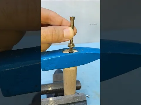 Unique Hammer Handle Making Techniques You've Probably Never Seen Before #diy #woodworking #tools