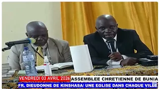 Convention KISANGANI-GESTION D'UNE EGLISE LOCALE, Frère Dieudonné NYEMBU MUTOMBO