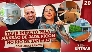 POD ENTRAR - Tour inédito pela mansão do RJ de Jade Picon com Lucas Rangel