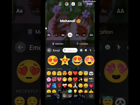 Mehendi aesthetic instagram story ideas ❤️🌸#instastory # #instastory #viralvideo #aestheticstatus