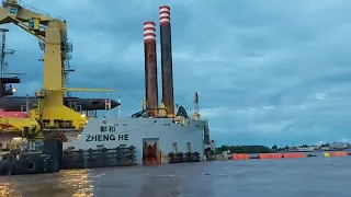 A MUST WATCH, GUYANA & OIL DEVELOPMENT. WORKS FOR SHORE BASE FACILITY MOVING APACE