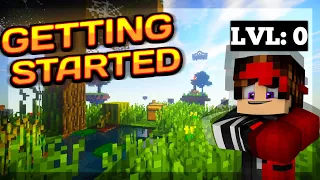How To Get STARTED On Minecraft Skyblock | Enchanted MC