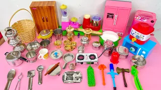 DIY Unboxing Amazing Mini Kitchen Set l Mini Latest Steel kitchen Set l Mini Clay