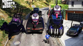 ကျွန်တော် Venom ရဲ့ကားတွေခိုးခဲ့တယ် | Stealing Venom's Cars in GTA V ( KAIDO2.0 )