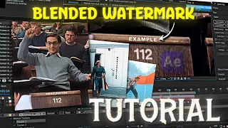 How to make Blended Watermarks | After Effects Beginner's Tutorial