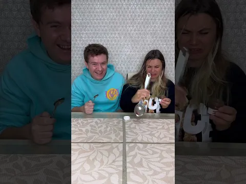 Choose your food challenge 😂 Which spoon was better? 🙄 #shorts Best video by Hmelkofm