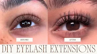 Easy DIY Lash Extensions for Beginners & Intermediate Users + Secret Tweezer Hack!