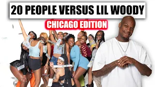 20 WOMEN VS 1 COMEDIAN (CHICAGO EDITION): LIL WOODY #skinbone