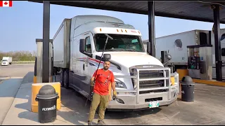 Salary 4 LAKH Per Month But KHARCHA Kitna . ? | Canada Truck Driver