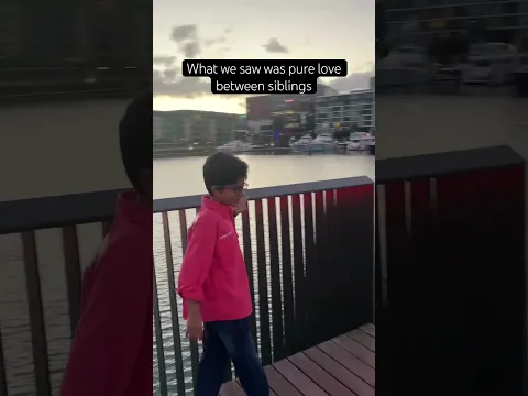 When his sister was about to drown