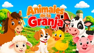 🐮 Aprende los Animales con Sonidos Reales 🐷🐔 | Video Educativo para Niños