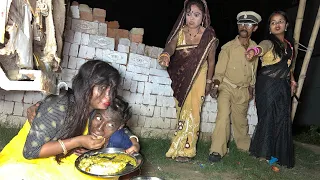 एक रोटी के लिये इंसान जानवर बन जाता है #maithili_comedy_dhorba