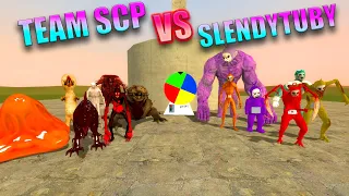 SLENDYTUBY Vs. SCP ?? siapakah yang paling KUAT ??
