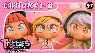 TEMPORADA 1 Las TROTTIES 🌸 MUÑECAS CON PODERES MÁGICOS✨ y MÁS [59 min] DIBUJOS ANIMADOS EN ESPAÑOL 🌍