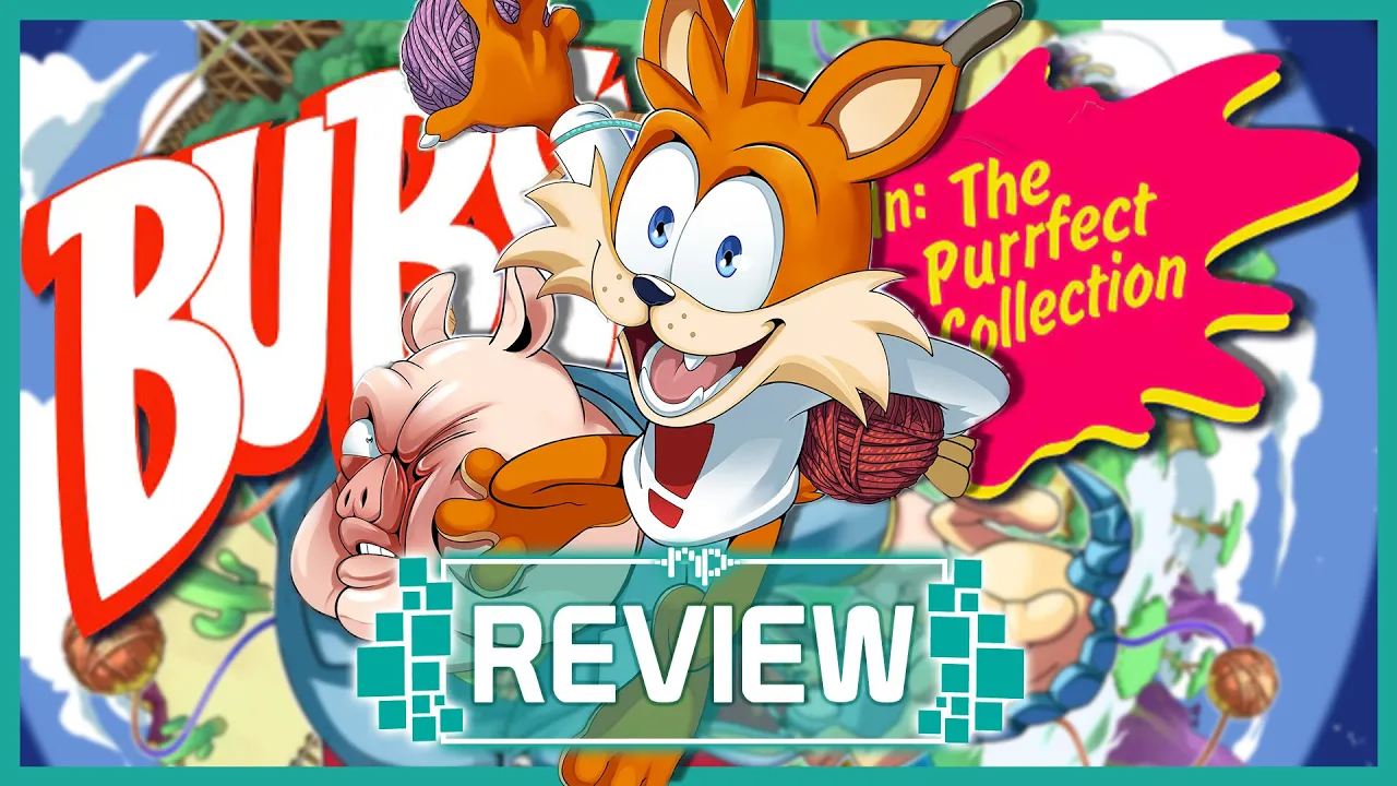 Vidéo-Test de Bubsy In: The Purrfect Collection par Noisy Pixel