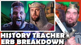 Ragnar Lodbrok vs Richard The Lionheart | ERBreakdown History Teacher Reaction