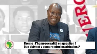 LE PROFESSEUR THEOPHILE OBENGA SUR L'HOMOSEXUALITE EN QUESTION