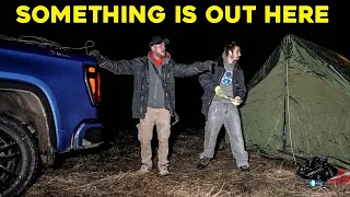 (SOMETHING IS OUT HERE!) THE NIGHT WE THOUGHT WE WOULD BE KILLED while CAMPING IN THE HAUNTED WOODS
