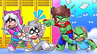 ESCAPA de la ESCUELA ZOMBIE ⚠️😰 ROBLOX con ACENIX