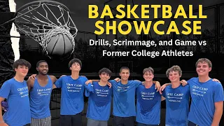 Basketball Showcase:  Grit Camp Counselors vs Former College Basketball Players (Re-match)
