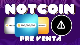 NOT COIN PRE VENTA EN VIVO💱// NO COMETAS ESTE ERROR🚨// TUTORIAL PASO A PASO✅