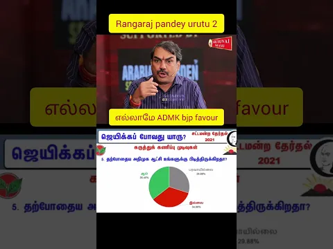 Rangaraj pandey urutu 2, தி மு க மீதான வன்மம்