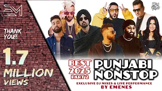 BEST 2025 PUNJABI NONSTOP PART 2 | Diljit, Karan Aujla, AP Dillon... | EMENES live @ Chandni Chowk