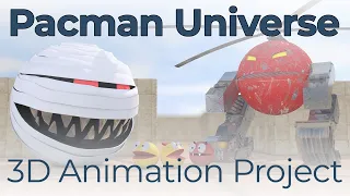 Pacman Universe – Stylized Mechanical Character Animation | Episode 2