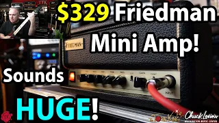FRIEDMAN Mini BE Guitar Amplifier Head - Full Overview & Review - Friedman Mini Amp