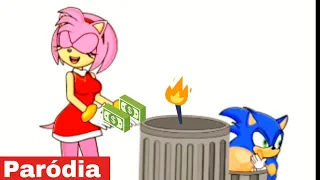 AMY ROSE FOI ENGANADA!|PARÓDIA DO SONIC.