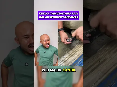 KABUR KE KAMAR KALAU ADA TAMU #asmr #satisfying #fyp