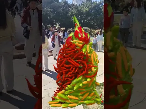 special effect satisfying video manusia buah