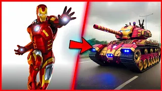 Superheroes but TANK-VENGERS 💥|| All Characters #marvel #avengers